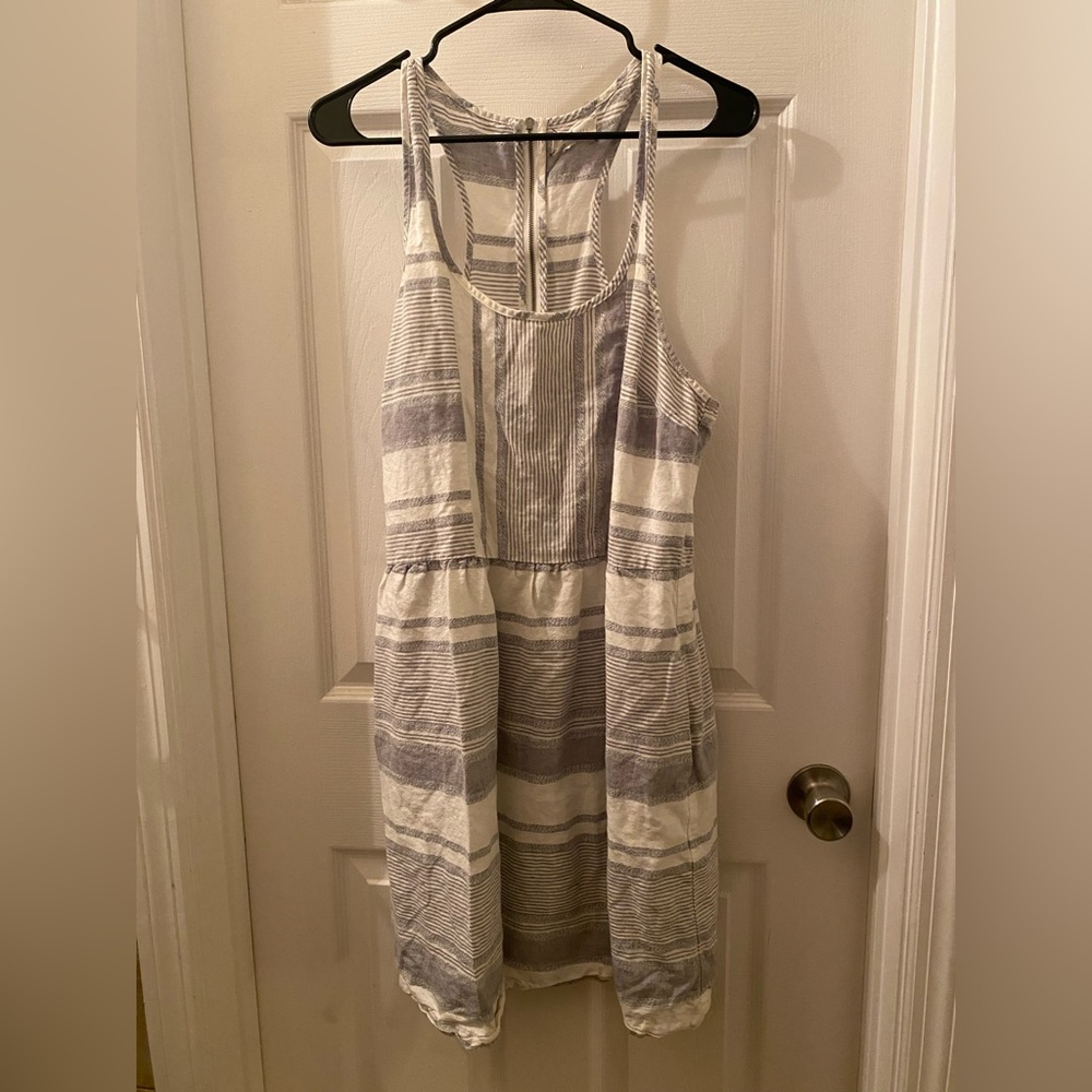 Striped Dress with Pockets